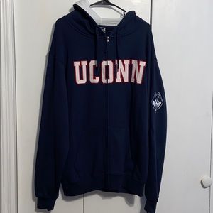 Men’s UConn Zip Up Hoodie